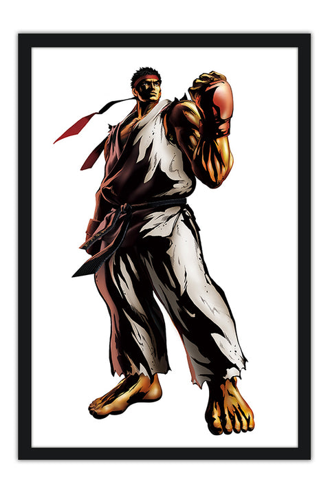 Poster Marvel Vs. Capcom - Ryu - Games