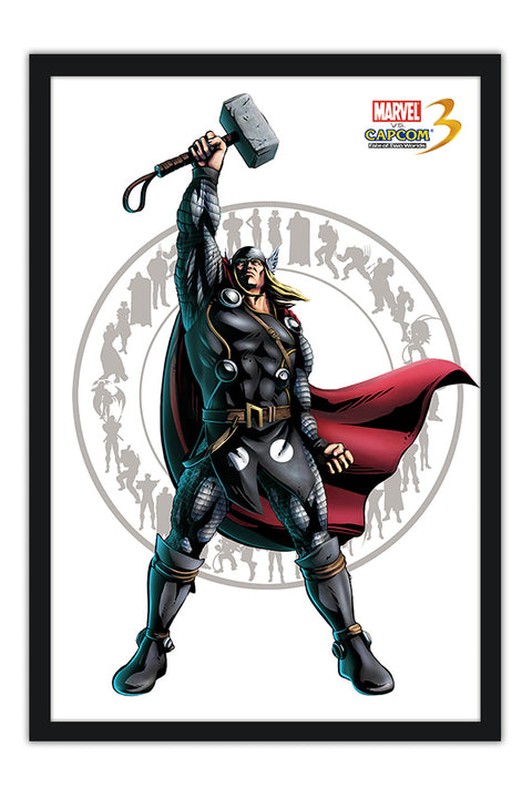 Poster Marvel Vs. Capcom - Thor - Games