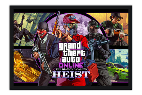 Poster GTA Grand Theft Auto Online: Heist - Games