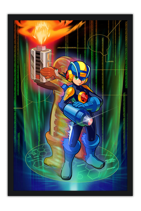 Poster Mega Man Battle Network - Games