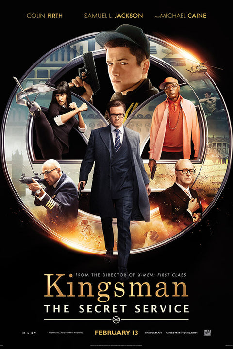 Poster Kingsman - Filmes