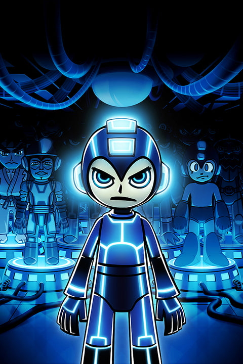 Poster Mega Man - Games