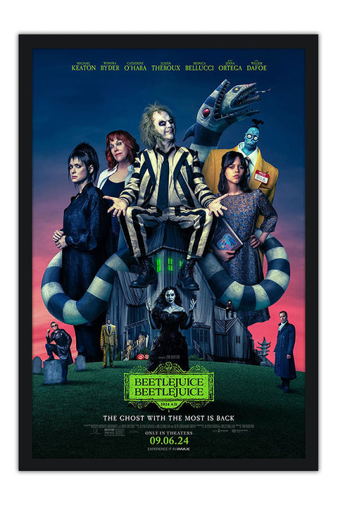 Poster Beetlejuice Beetlejuice - Os Fantasmas Ainda Se Divertem - Filmes