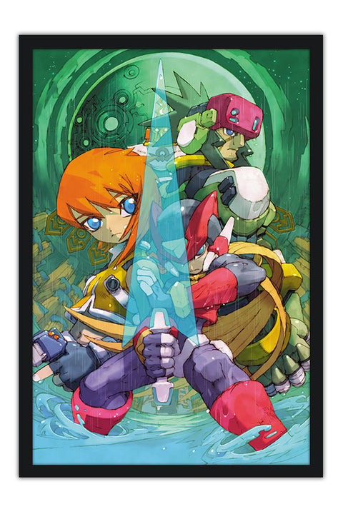 Poster Mega Man - ZX - Games