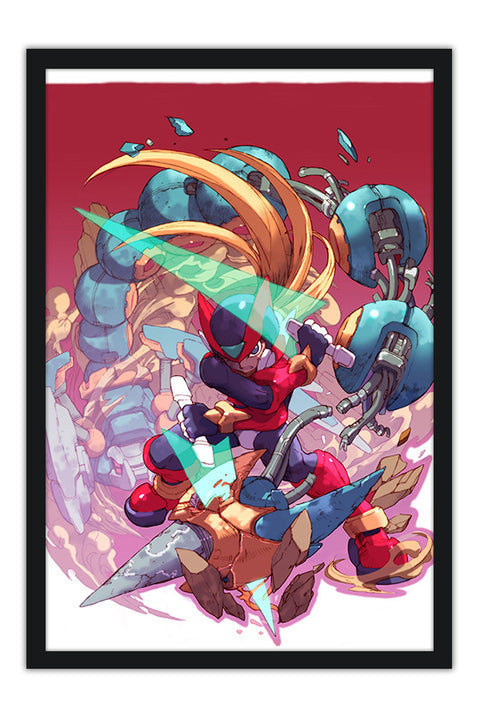 Poster Mega Man - ZX - Games
