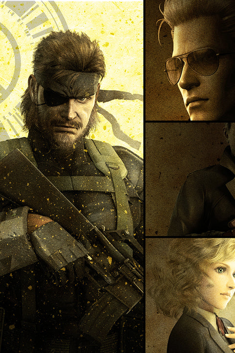 Poster Metal Gear Solid - Games