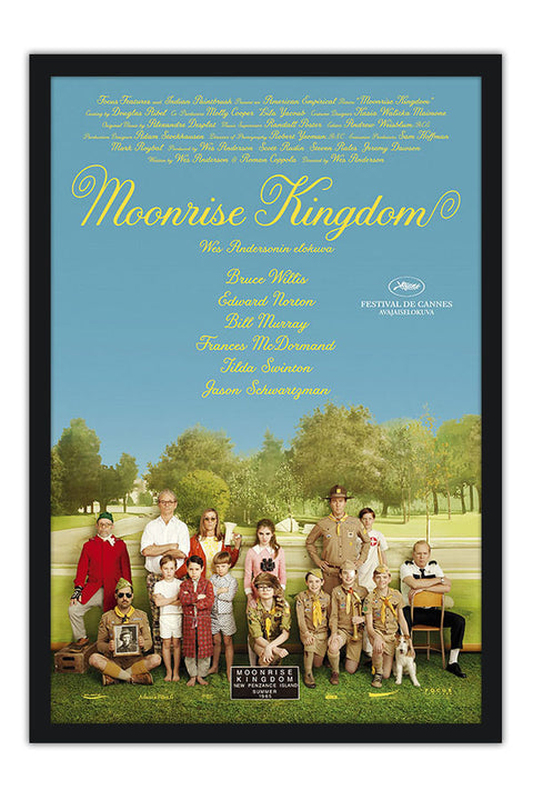 Poster Moonrise Kingdom - Wes Anderson - Filmes