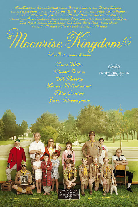 Poster Moonrise Kingdom - Wes Anderson - Filmes
