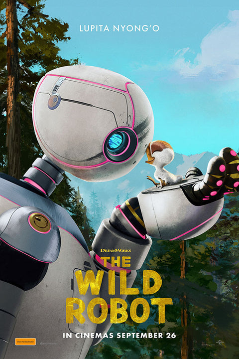 Poster Wild Robot - Robô Selvagem - Animacao - Filmes
