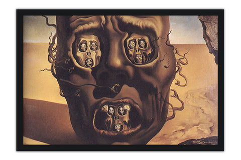 Poster The Face Of War - Salvador Dali - Obras de Arte