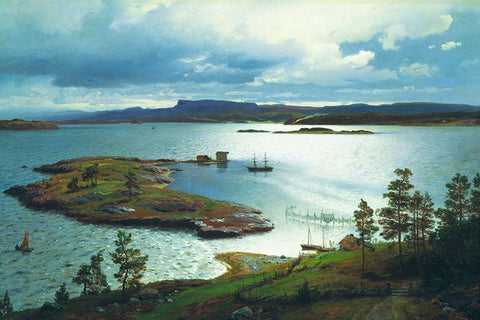 Poster The Fjord - Obras de Arte