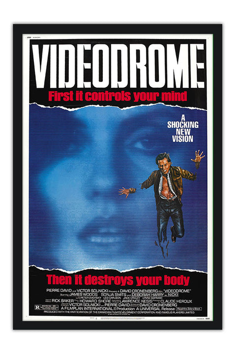 Poster Videodrome A Sindrome do Video - Filmes