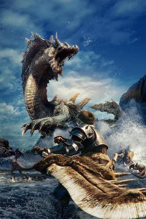 Poster Monster Hunter - Games