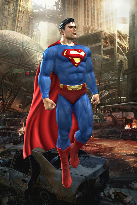 Poster Mortal Kombat Vs. DC Universe - Superman - Games