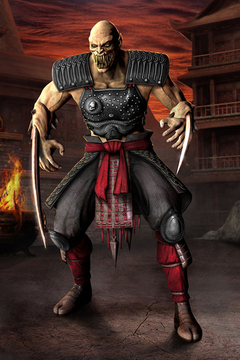Poster Mortal Kombat Vs. DC Universe - Baraka - Games
