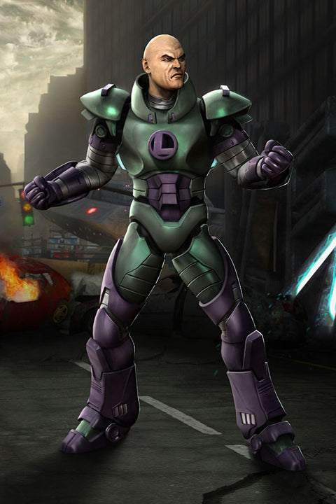 Poster Mortal Kombat Vs. DC Universe - Lex Luthor - Games