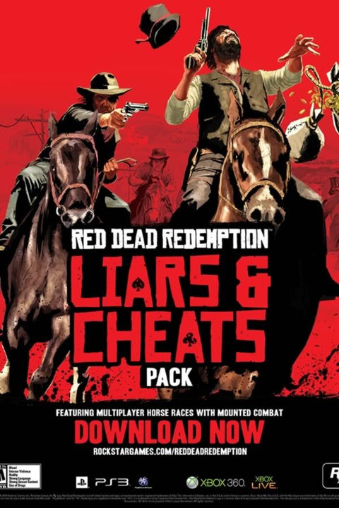 Poster Red Dead Redemption - Liars and Cheats - Games