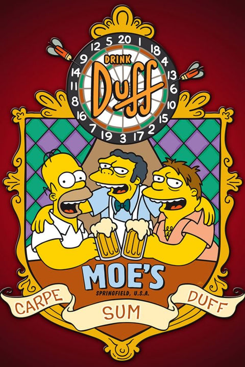 Poster Taverna do Moe Simpsons Cerveja