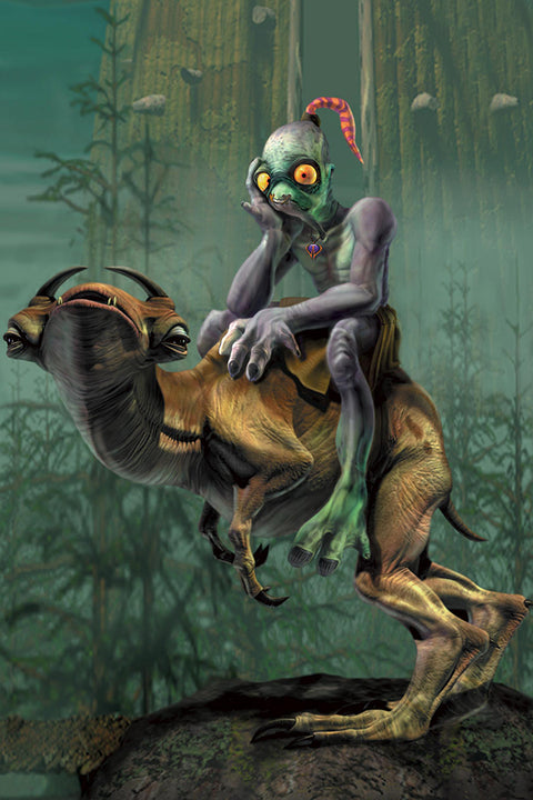 Poster Oddworld Abe's Oddysee - Games