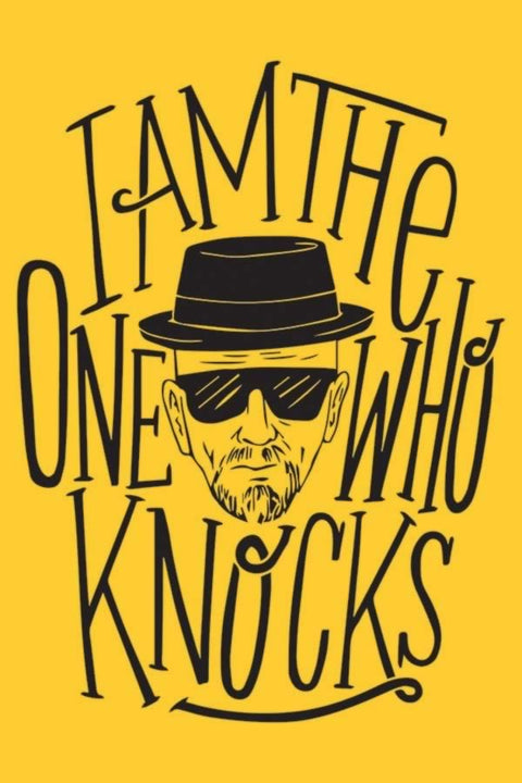 Poster I Am The One Who Knocks - Breaking Bad - Heisenberg - Séries
