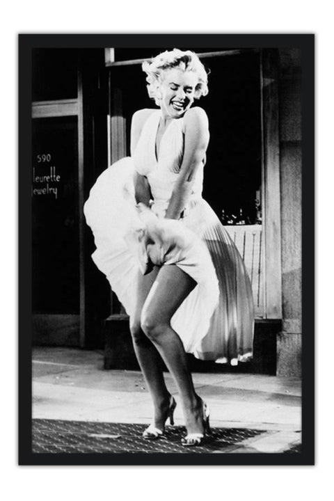 Poster Marilyn Monroe - Vintage - Retrô - Fotografias Clássicas