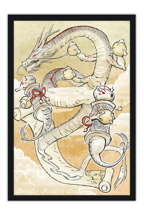 Poster Okamiden Sakigami - Games
