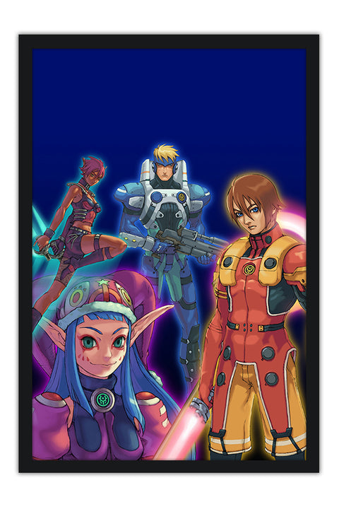 Poster Phantasy Star Online - Games