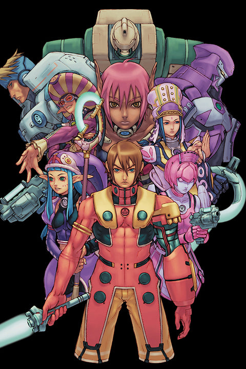 Poster Phantasy Star Online - Games