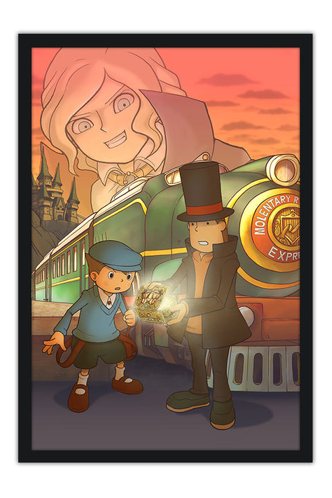 Poster Professor Layton and the Diabolical - Games