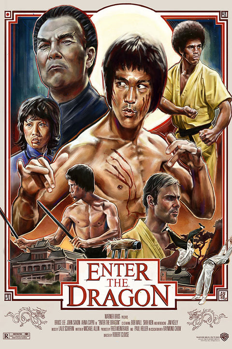Poster Enter the Dragon - Operação Dragão - Filmes