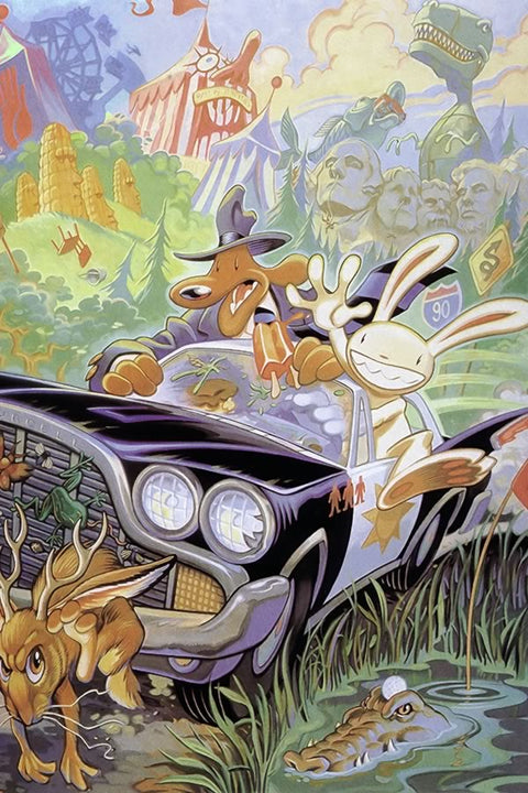 Poster SAM & Max Hit the Road - Games