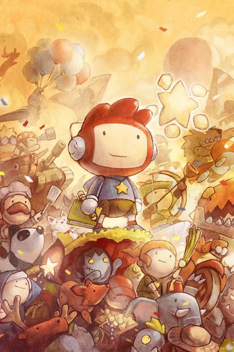 Poster Scribblenauts - Games