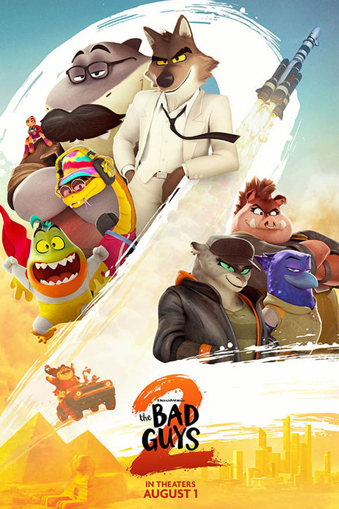 Poster Os Caras Maus 2 - The Bad Guys 2 - Animação - Filmes