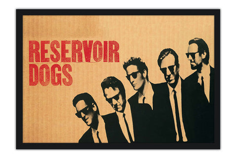 Poster Cães de Aluguel - Reservoir Dogs - Tarantino / Vintage - Filmes