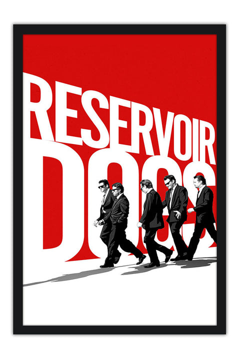 Poster Cães de Aluguel - Reservoir Dogs - Tarantino / Vintage - Filmes