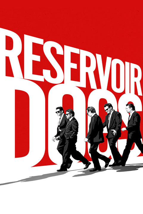 Poster Cães de Aluguel - Reservoir Dogs - Tarantino / Vintage - Filmes