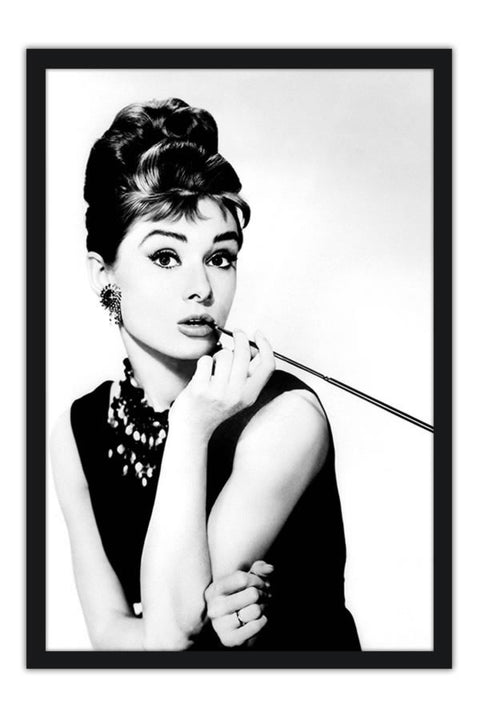 Poster Audrey Hepburn - Vintage - Retrô