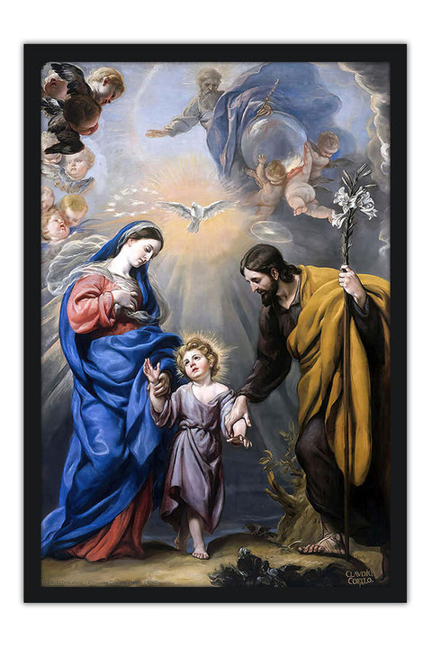 Poster A Sagrada Família - Maria, José e Menino Jesus - Católicos - Religiosos
