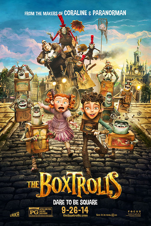 Poster Os Boxtrolls - Filmes