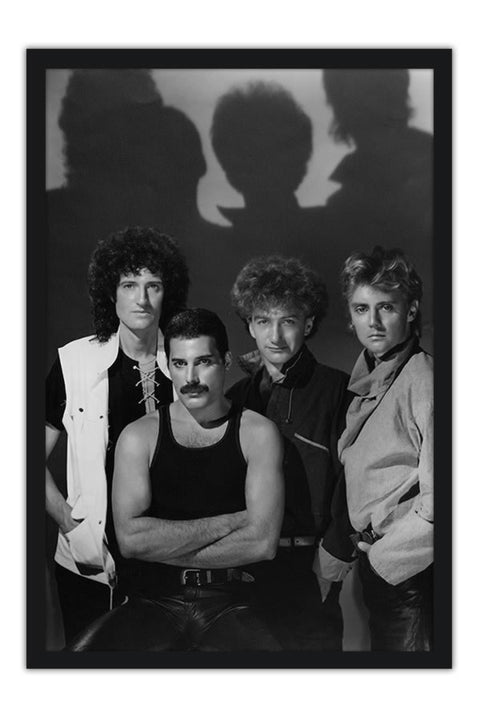 Poster Queen - Freddie Mercury - Bandas de Rock