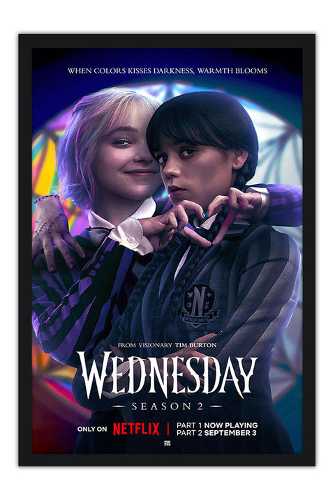 Poster Wandinha - Wednesday - Temporada 2 - Séries