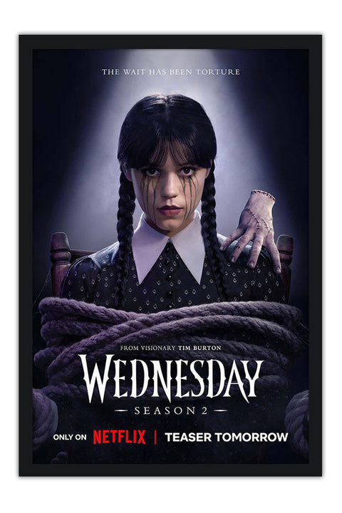 Poster Wandinha - Wednesday - Temporada 2 - Séries