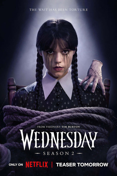 Poster Wandinha - Wednesday - Temporada 2 - Séries