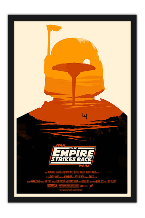 Poster Star Wars - Coleção Minimalista 3/3 - Filmes
