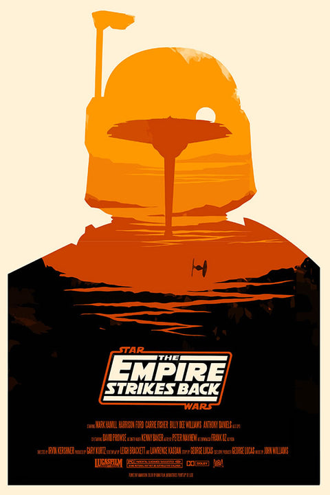 Poster Star Wars - Coleção Minimalista 3/3 - Filmes