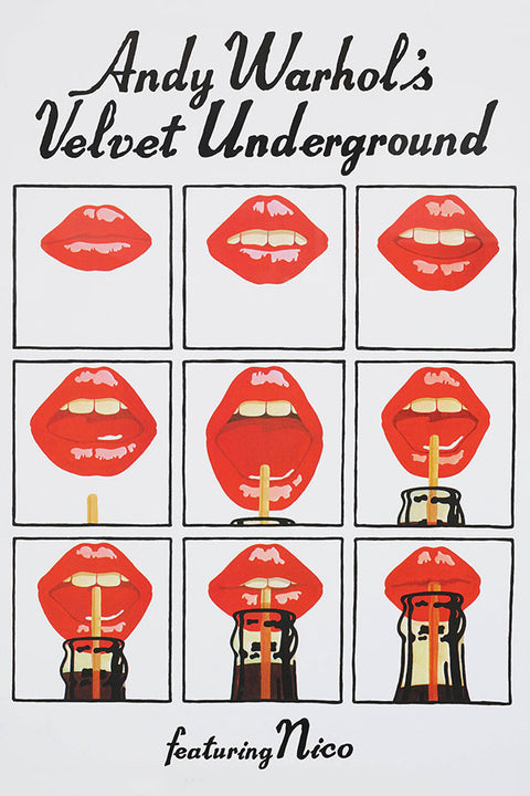 Poster Andy Warhol & Velvet Underground - Obras de Arte