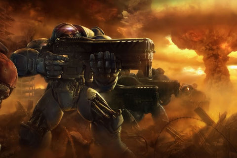 Poster Starcraft II - Games