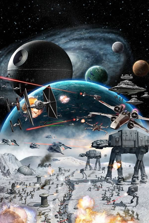 Poster Star Wars - Battle of Hoth - Games