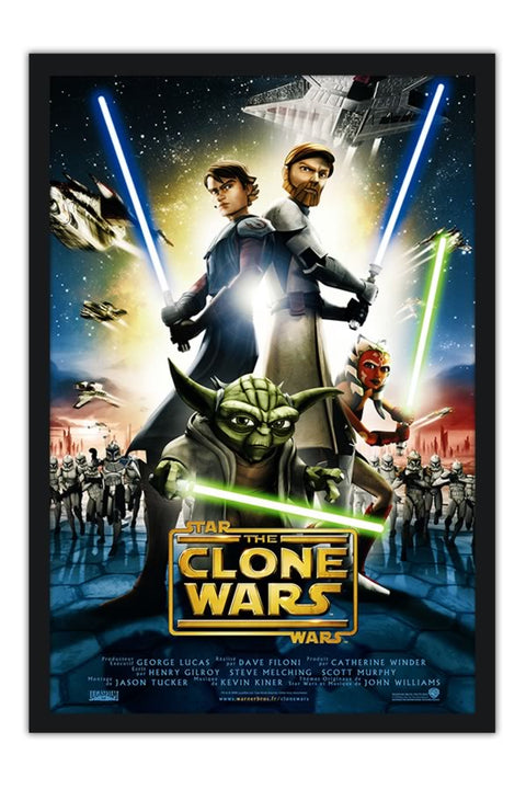 Poster Star Wars - The Clone Wars - Games