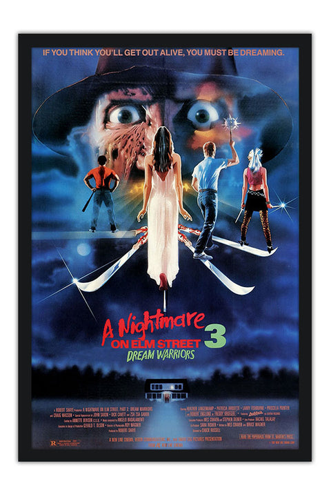 Poster A Hora do Pesadelo 3 - Nightmare on Elm Street 3 - Terror - Filmes
